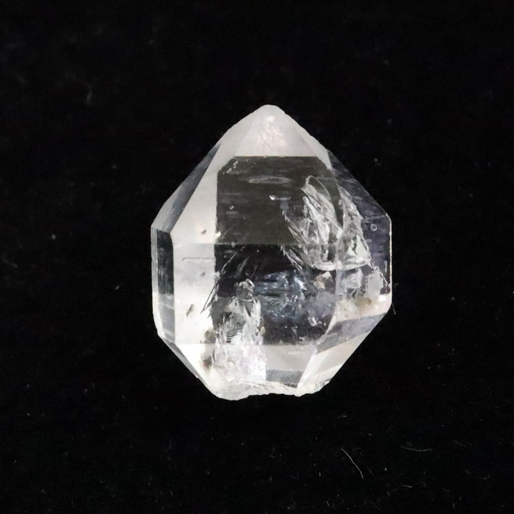 米国NY州産 ハーキマーダイヤモンド AAA+ 12mm原石 結晶 1.34g
