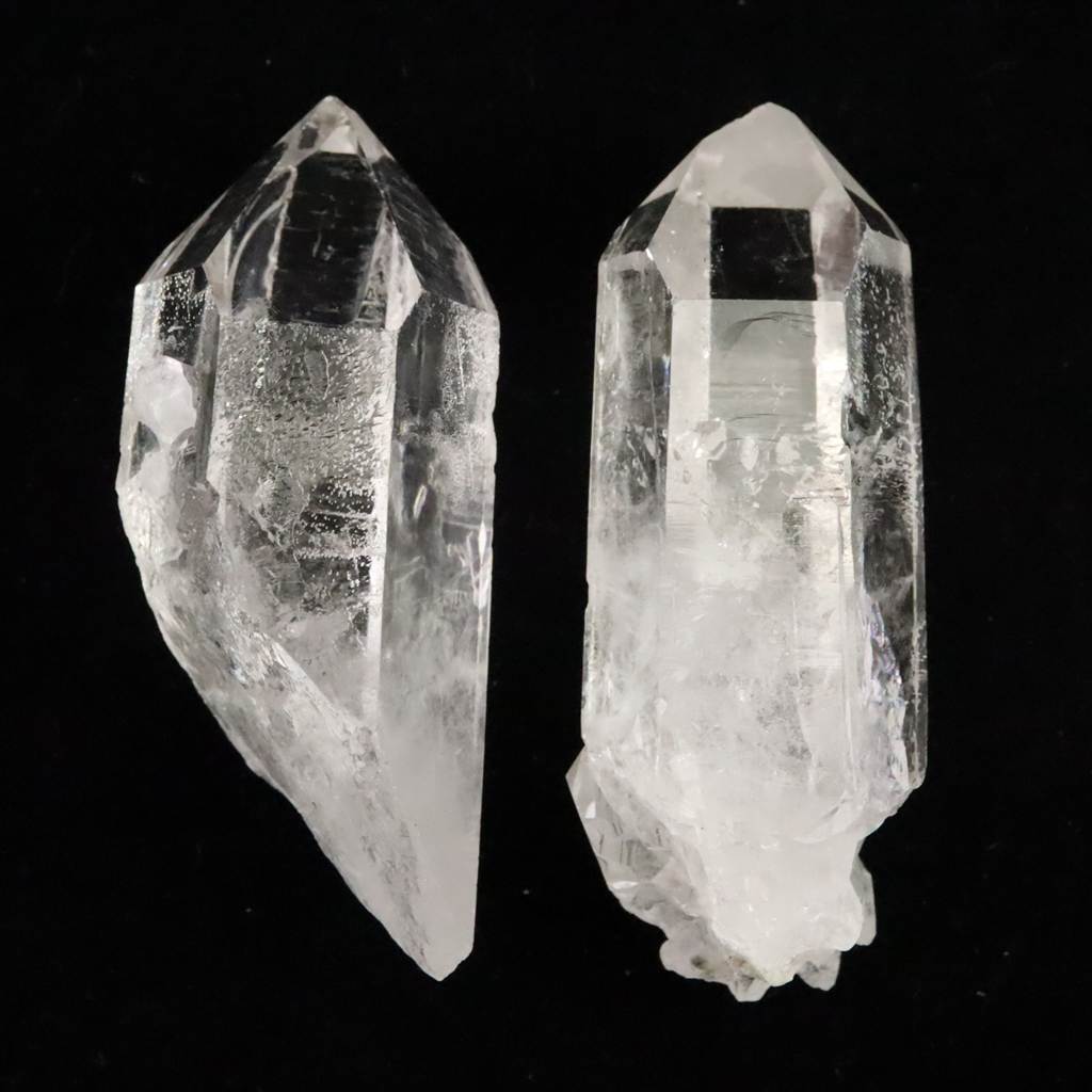 ブラジル トマスゴンサガ産 水晶　原石 2本セット 97g