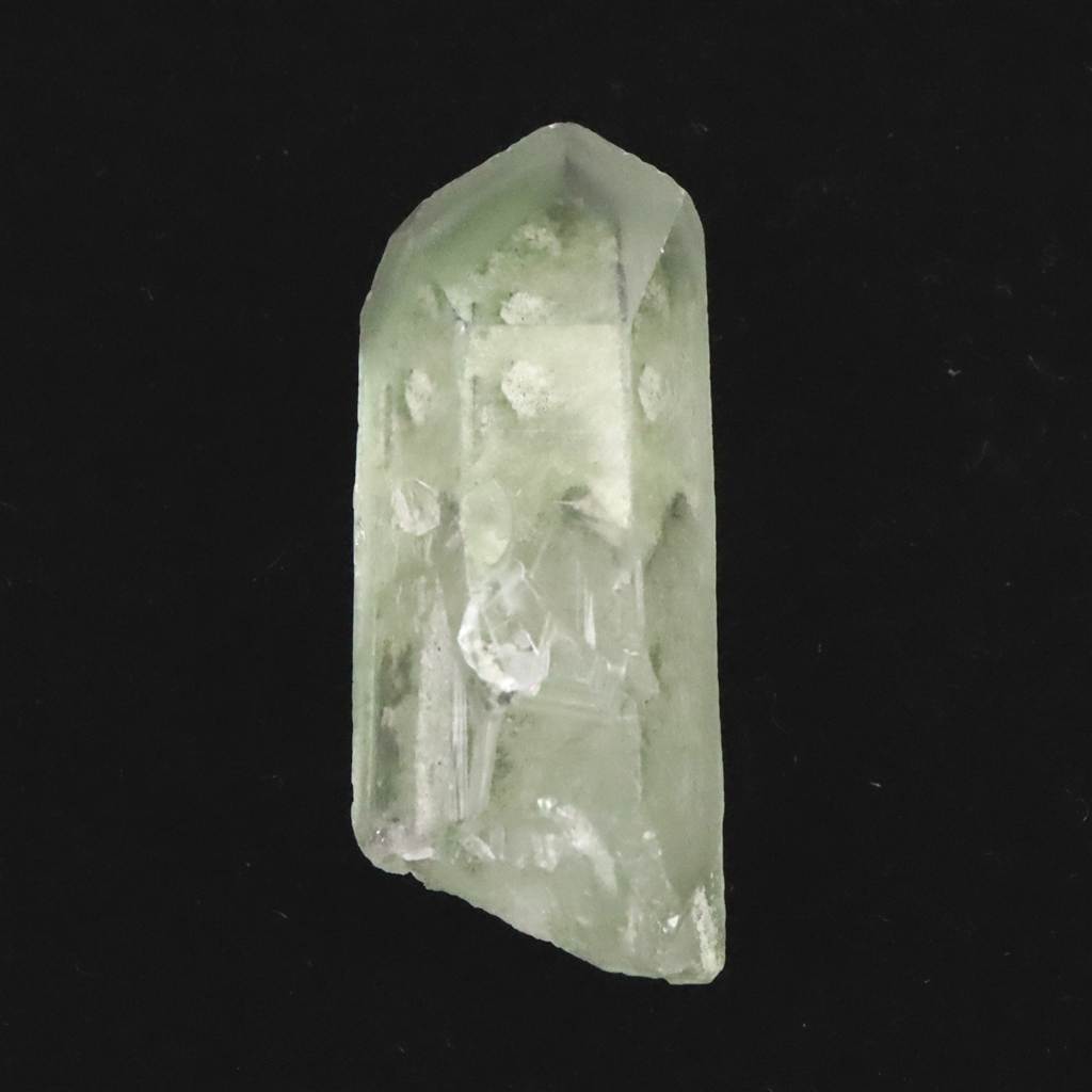 ネパール ヒマラヤ山脈 マナスル山産 水晶 原石 グリーン ファントム アンセストラル タイムライン 8.19g