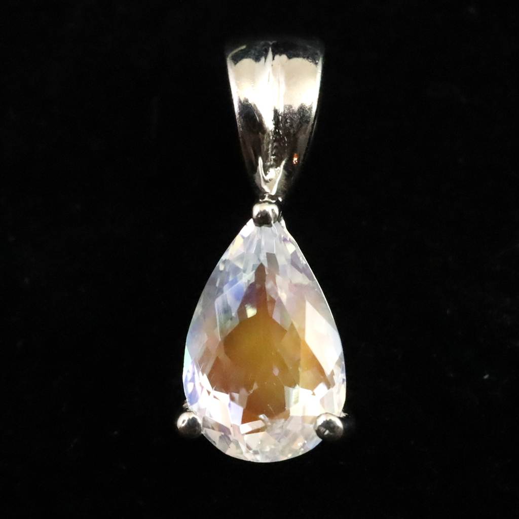 楽天市場】アンデシン ラブラドライト チャーム シルバーペンダント