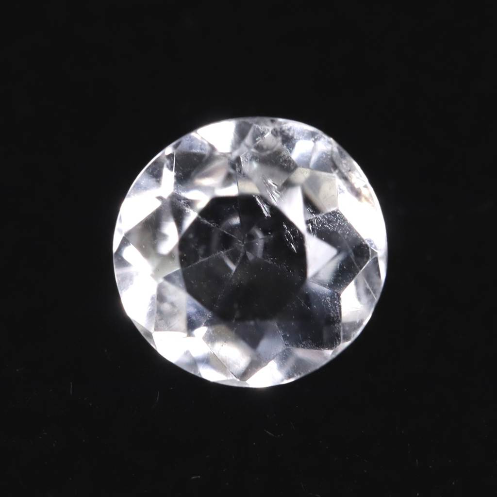 H&E社 フェナカイト(AZOZEO) A++ 5.0mmラウンドカット ルース 証明書付 0.42ct