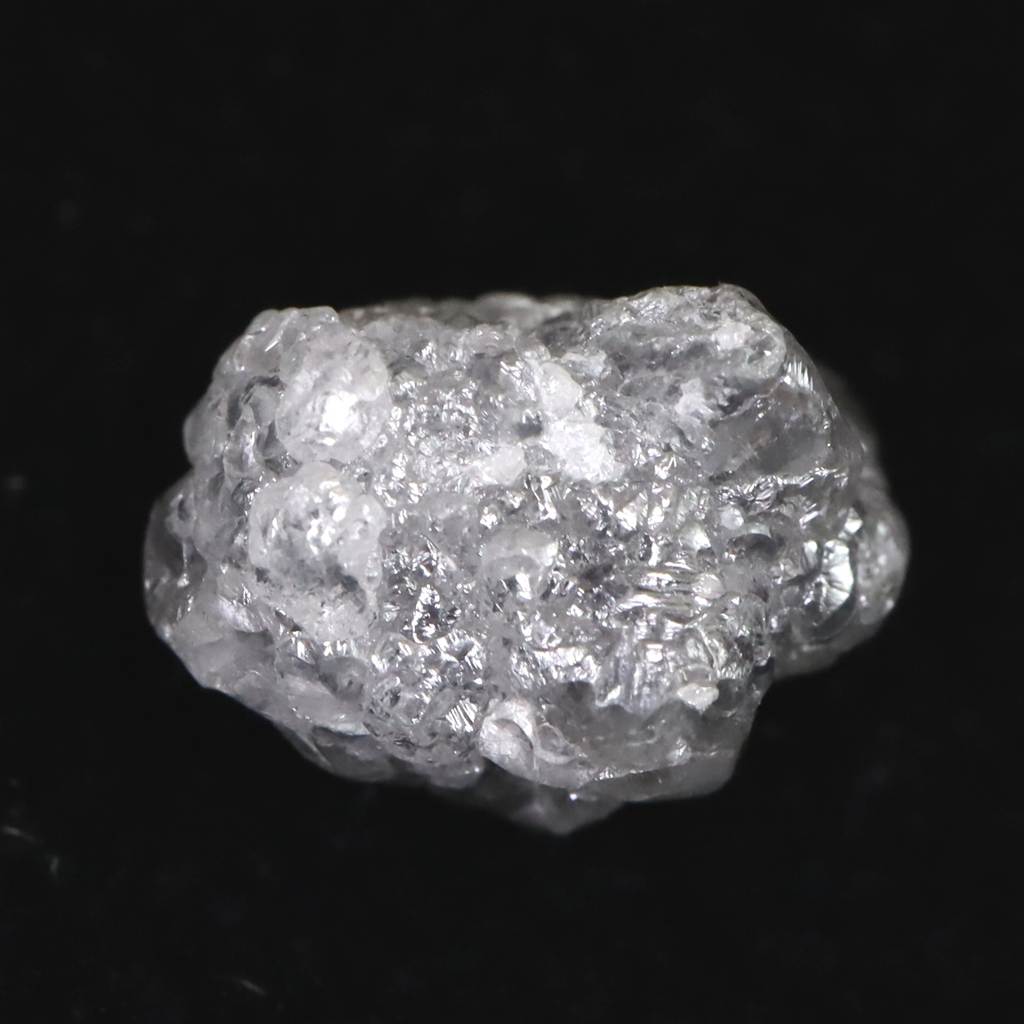 天然 ダイヤモンド ホワイト グレー 6.9mm原石 2.23ct