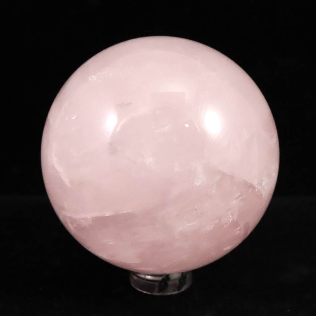 楽天市場】丸玉 約75mm 705g ロードナイト スフィア 木製台座付き