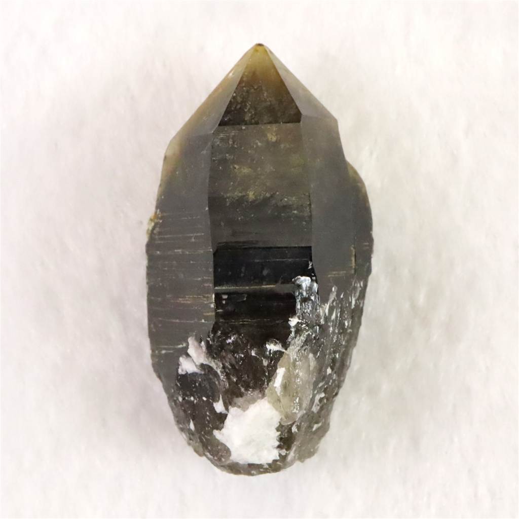 岐阜県中津川市蛭川産 黒水晶（モリオン） 48mm原石 34.4g｜榎本通商