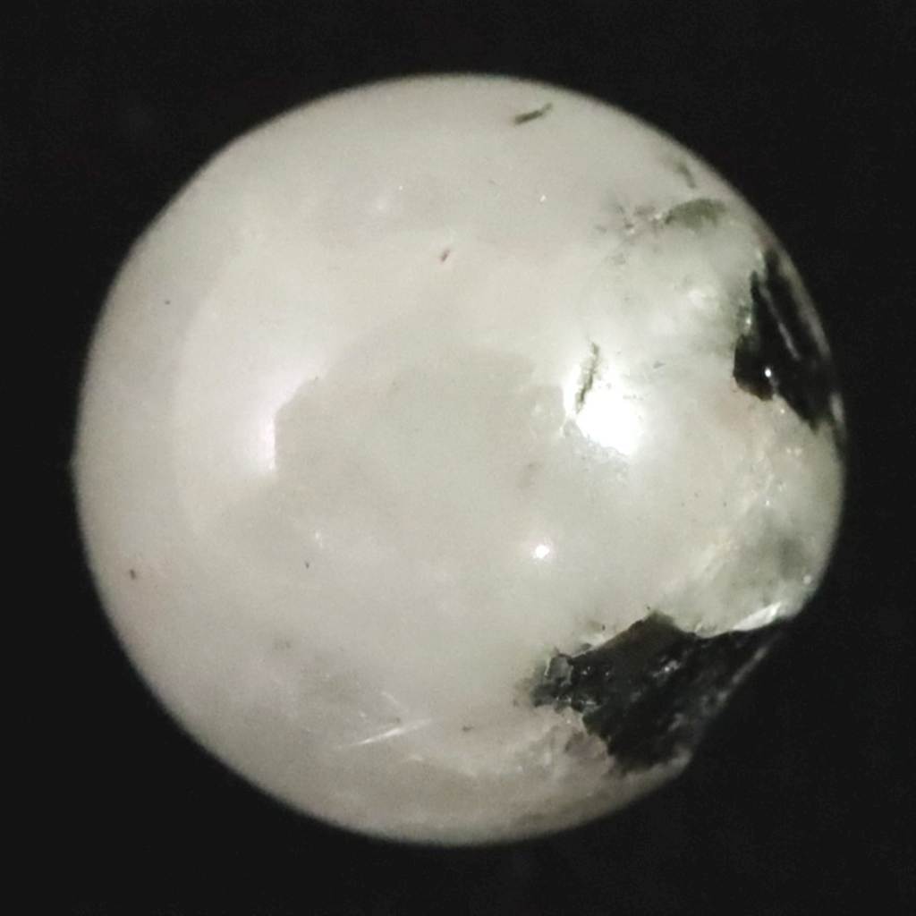ブラジル産 フェナカイト 10.1mm玉ビーズ 一粒 現物 鑑別済 7.87ct｜榎本通商