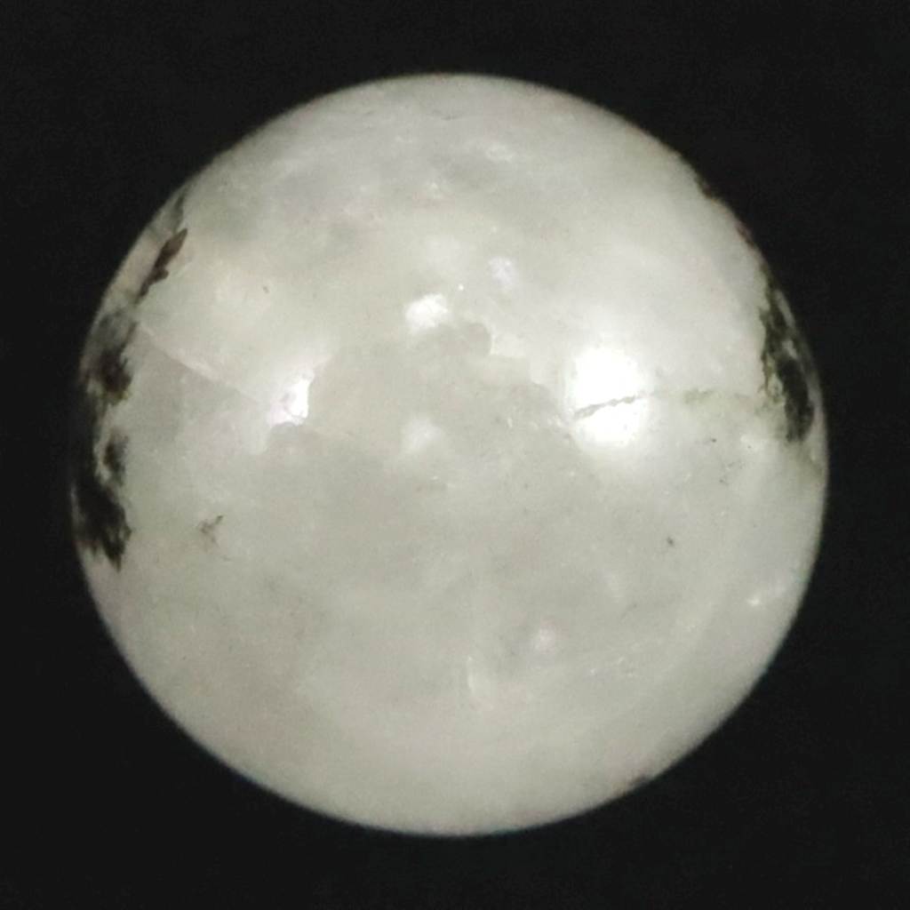 ブラジル産 フェナカイト 9.4mm玉ビーズ 一粒 現物 鑑別済 6.42ct|榎本通商