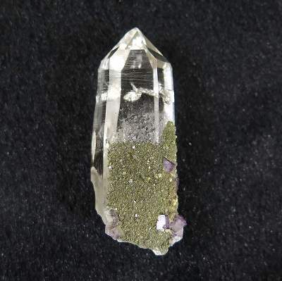 中国湖南省 ヤオガンシャン鉱山産 水晶共生フローライト　19.82ｇ