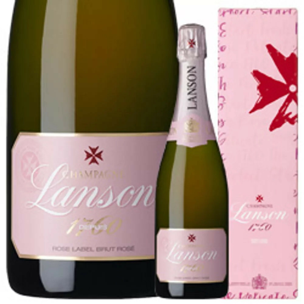 ワイン LANSON  NOBLE  CUVEE  ROSE  750ml ランソン ノーブル・キュヴェ・ブリュット・ロゼ[NV] <br