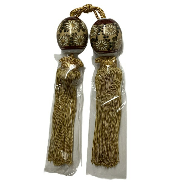 楽天市場】【九谷焼の風鎮・青粒鉄仙】K5-1527/k6-1472 即日発送[掛軸