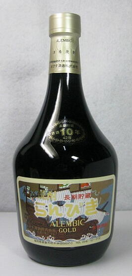 未開栓　らんびき　本格焼酎　ALEMBIC GOLD 42度 2本セット 楽天市場】九州 ギフト 2025 ゑびす酒造 本格麦焼酎 らんびき