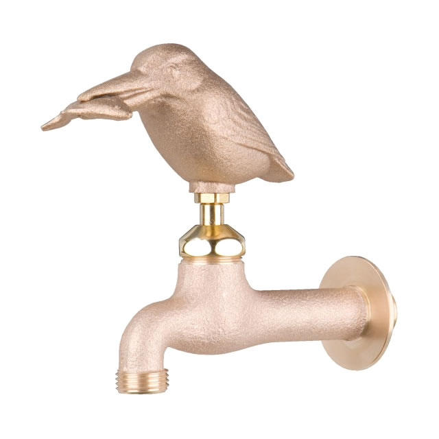 オンリー一 水栓 水道の栓 FAUCET アニマルフォーセット GM3-F-105 金管楽器 翡翠