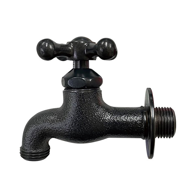 オンリー一 水栓 水道の栓 十字手持ち部分 FAUCET スタンダードフォーセット GM3-F-206 黒いこと