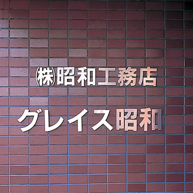 Ch文字 文字高355 400mm Ch文字 丸三タカギ チャンネル文字 箱文字 立体文字 サイン 銘板 業務用品 店舗用品 1文字 エントランス 店 看板 表札 切り文字 ステンレスヘアライン ステンレスヘアライン