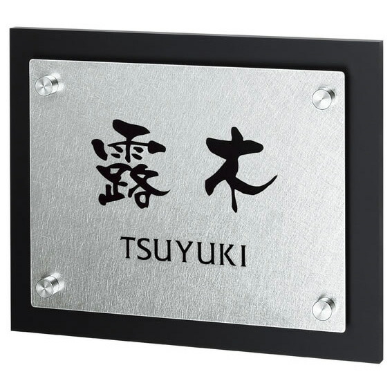 選べる書体 オーダー表札 丸三タカギ ディーン DN-YV-927 幅200×高160mm