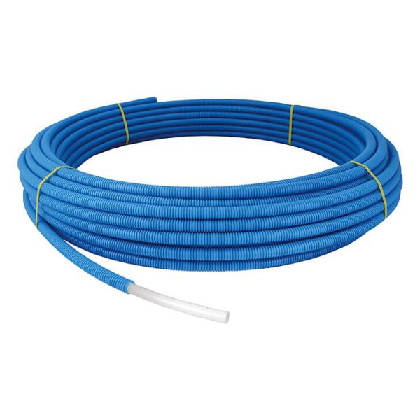 PEX16C-CB-Y60 オンダ コルゲートイージーカポリ 呼び径16A×60M 水用 青み 青 掛けわたすポリエチレン管