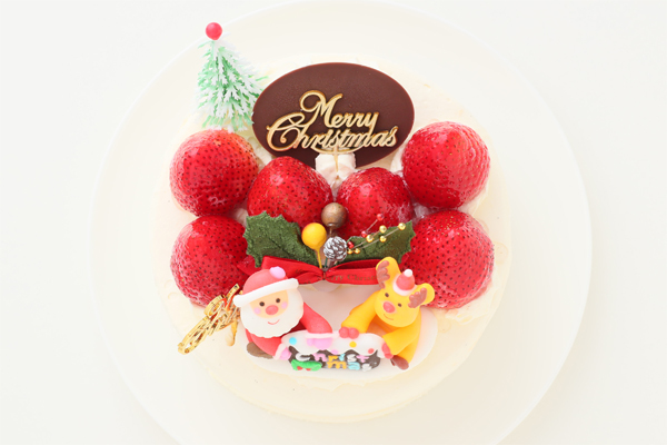 楽天市場 クリスマスレインボーケーキ6号サイズ クリスマスケーキ 誕生日ケーキ バースデーケーキ お菓子工房アントレ お菓子工房アントレ