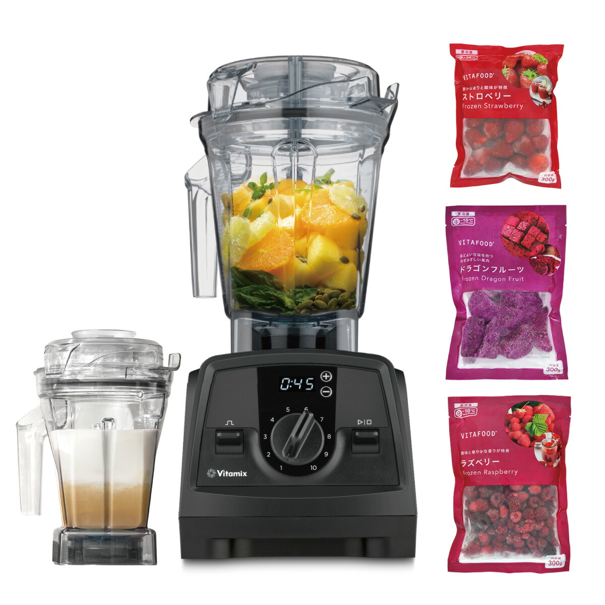 Vitamix 多機能ブレンダー 約2リットル ハイパワーブレンダー＜Vitamix＞で作るおすすめレシピ4品。朝