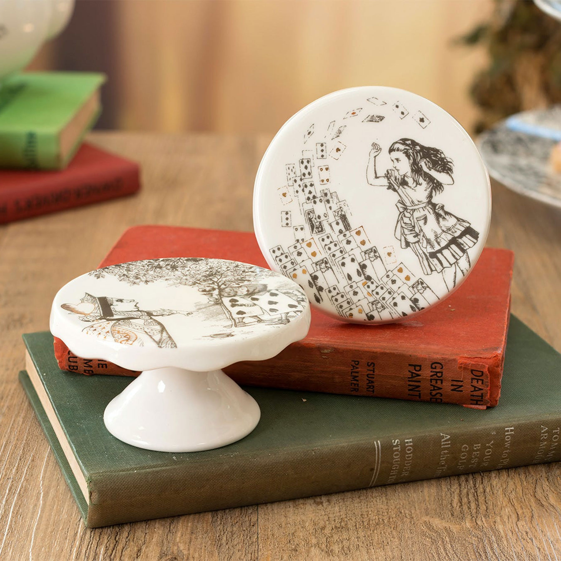 【クーポン対象】 V&A Alice ミニケーキダイ 10cm 2Set アリスインワンダーランド