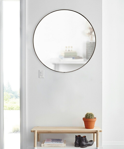 楽天市場】アンブラ umbra フーバ ミラー HUBBA MIRROR サイズ：Φ86cm