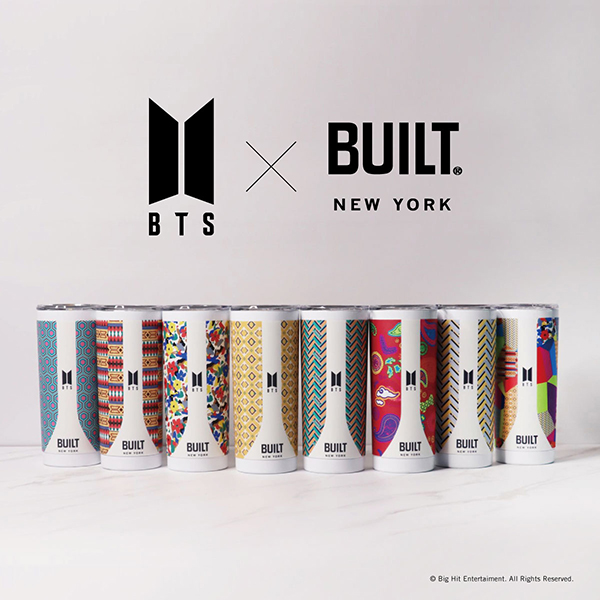 楽天市場】【選べるクーポン対象】【公式】【日本正規代理店】BTS BTS × BUILT ステンレスボトル 533ml JUNGKOOK V  JIMIN JIN J-HOPE SUGA RM 防弾少年団 バンタン ARMY IDOL BTSグッズ BUILT【strbl】 : entre  square アントレスクエア