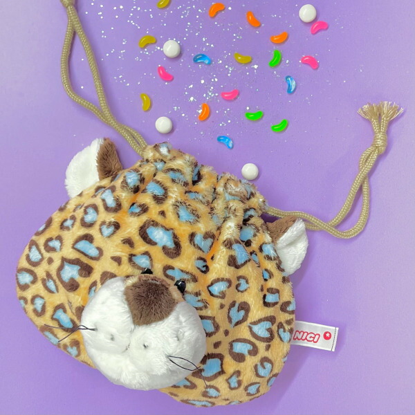 楽天市場 フィギュアフェイスポーチ ブルーレパード ポーチ ドイツ ギフト フェイスポーチ 巾着 レパード アニマル 動物 ヒョウ柄 キャラクター ケース 入れ 化粧品 コスメ 小物 リップ 可愛い かわいい 贈り物 女性 女の子 女子 誕生日 Nici ニキ Entre Square