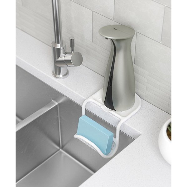 楽天市場 スポンジホルダー Umbra アンブラ スリング シンクオーガナイザー ホワイト シンク キッチン スポンジ置き 台所用品 キッチン収納 収納 水切り 穴 スポンジ ブラシ 清潔 キレイ シンプル Entre Square アントレスクエア