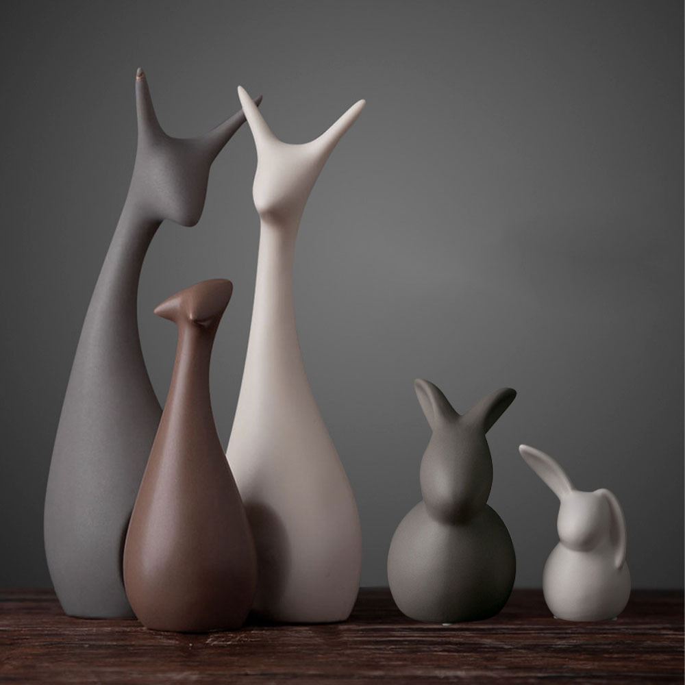 陶器　オブジェ 楽天市場】陶器製 ボールオブジェ 3個セットオブジェ モダン