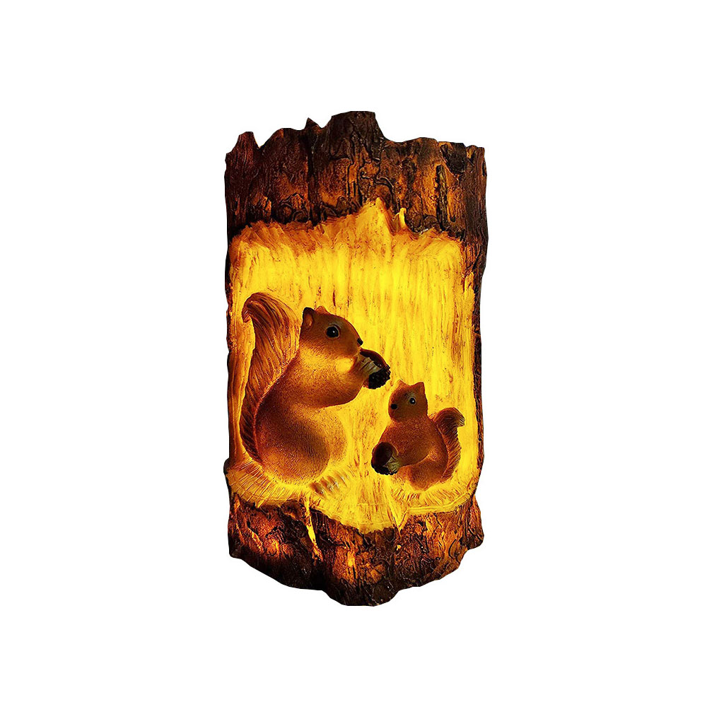 楽天市場】ソーラーライト付き オーナメント 癒しの森 選択