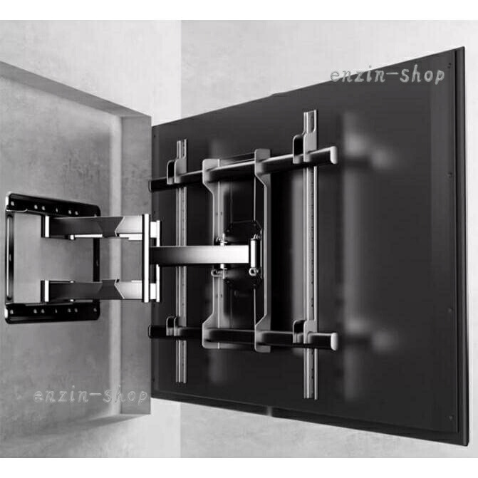再入荷テレビ受像機 飾りつけ 金具 鉄器 飾りつけテレビ受像機 32-70型 ダブル手手合い 耐荷重50KG 伸縮 大型 テレビ受像機 TV 壁賦払金具 32-70in
