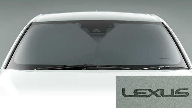 レクサス純正　NX用　フロントサンシェード　専用収納ケース付き レクサス純正 NX 用 ディーラーオプション フロントシェード