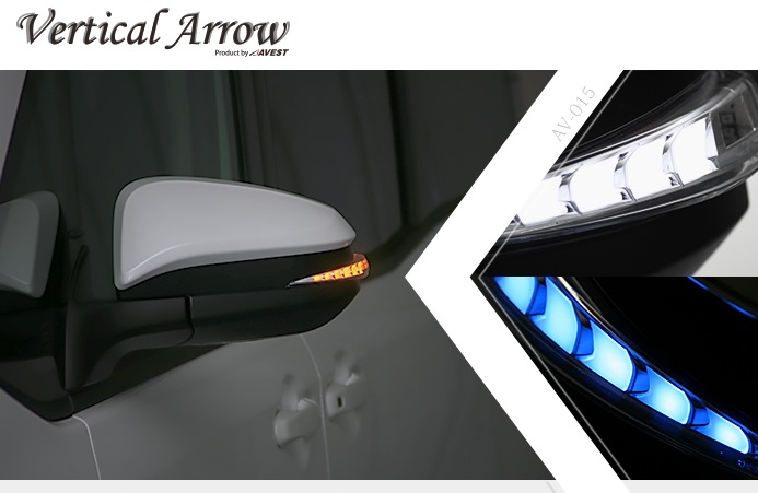 ビジネスAVEST アベスト Vertical Arrow ヴァーティカルアロー LED リフレクター 30系 アルファード ハイブリット 含む レンズカラー スモーク その他