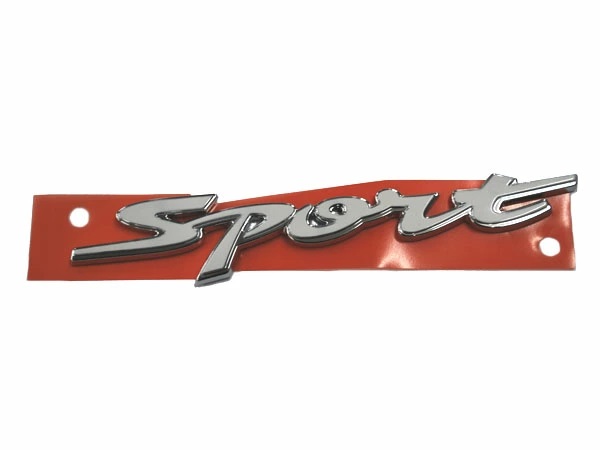 スズキ純正 「 Sport 」 エンブレム 22mm×220mm 代引不可商品 経年劣化 補修部品
