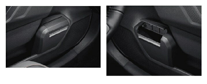 トヨタ純正 60系 RAV4 専用 TZ サイドBOXゴミ箱 左右セット ドアポケット 運転席側 助手席側 トヨタモビリティパーツ AXAP64 / AXAN64 T-SELECT