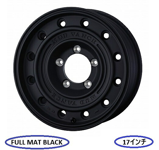 ウェッズ アドベンチャーMUD VANCE CLホイールのみ 4本セットカラー:選択式17×8J +0 PCD150 5穴 M12ランドクルーザー70 適合|enzo_produce