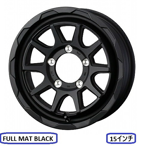 ウェッズ アドベンチャーMUD VANCE 06ホイールのみ 4本セットカラー：選択式15&times;6J +0 PCD139.7 5穴 M12スズキ ジムニーシエラ/ ノマド 適合｜enzo_produce