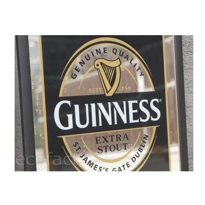 【楽天市場】パブミラー バーミラー 鏡 壁掛け ギネスビール ラベル（Guinness Stout 縦 アイリッシュバー ビール お酒 看板 ワイン バー用品 カクテルグッズ）：大人の趣味空間