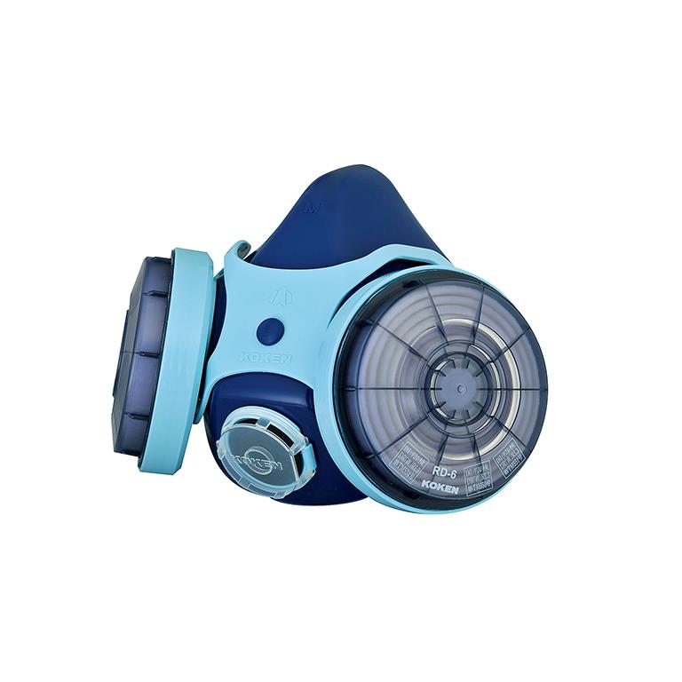 ①興研 プレッシャデマンド型エアラインマスク サカヰ式 17号HVG-ZW 興研 17号HVG-ZW プレッシャデマンド形エアラインマスク サカヰ