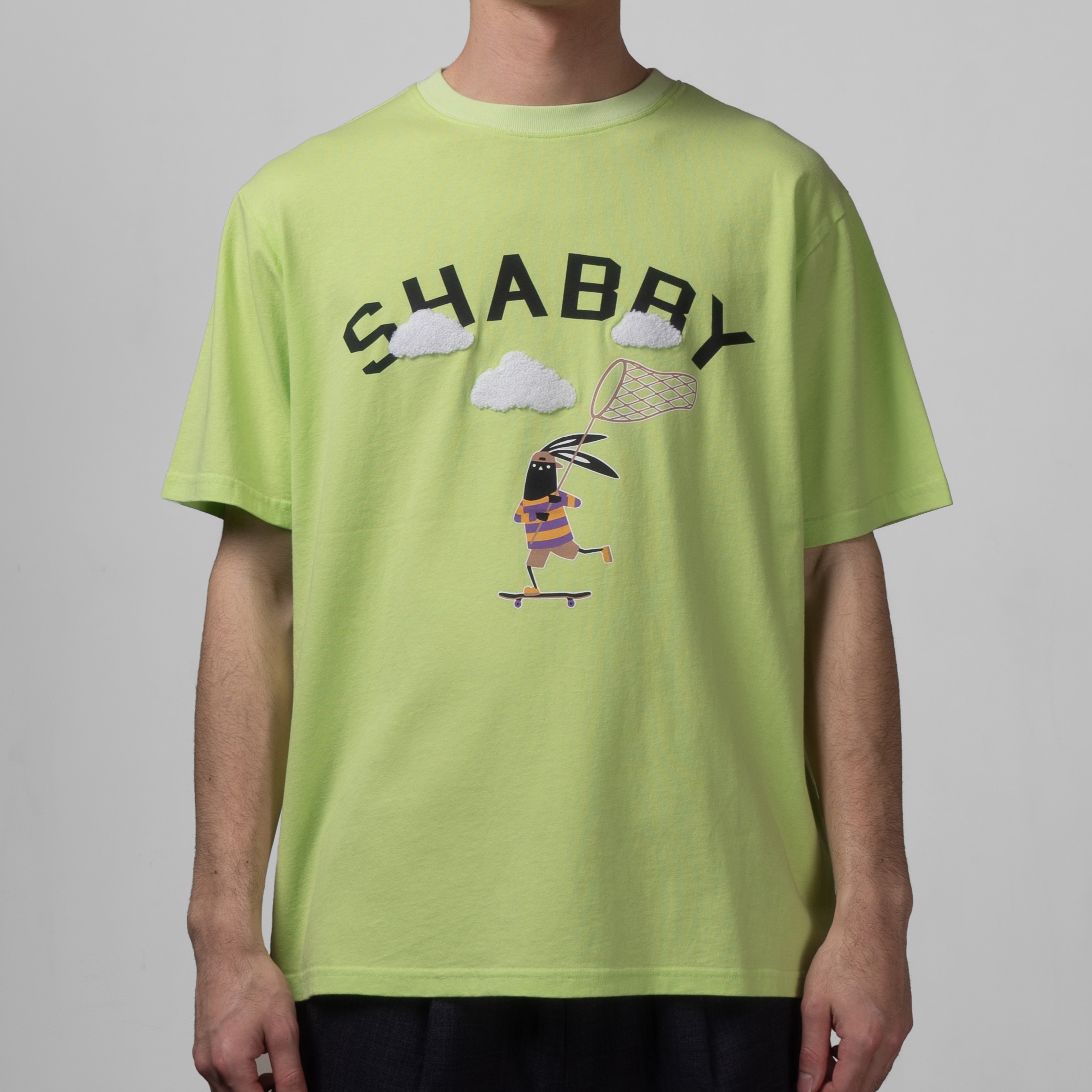 ✨極美品✨リアちゃん うさぎちゃん 赤チェック ピアノ ピンク 半袖 Tシャツ S/S Tee INPUT｜ウサギがいる｜CUNE ONLINE STORE