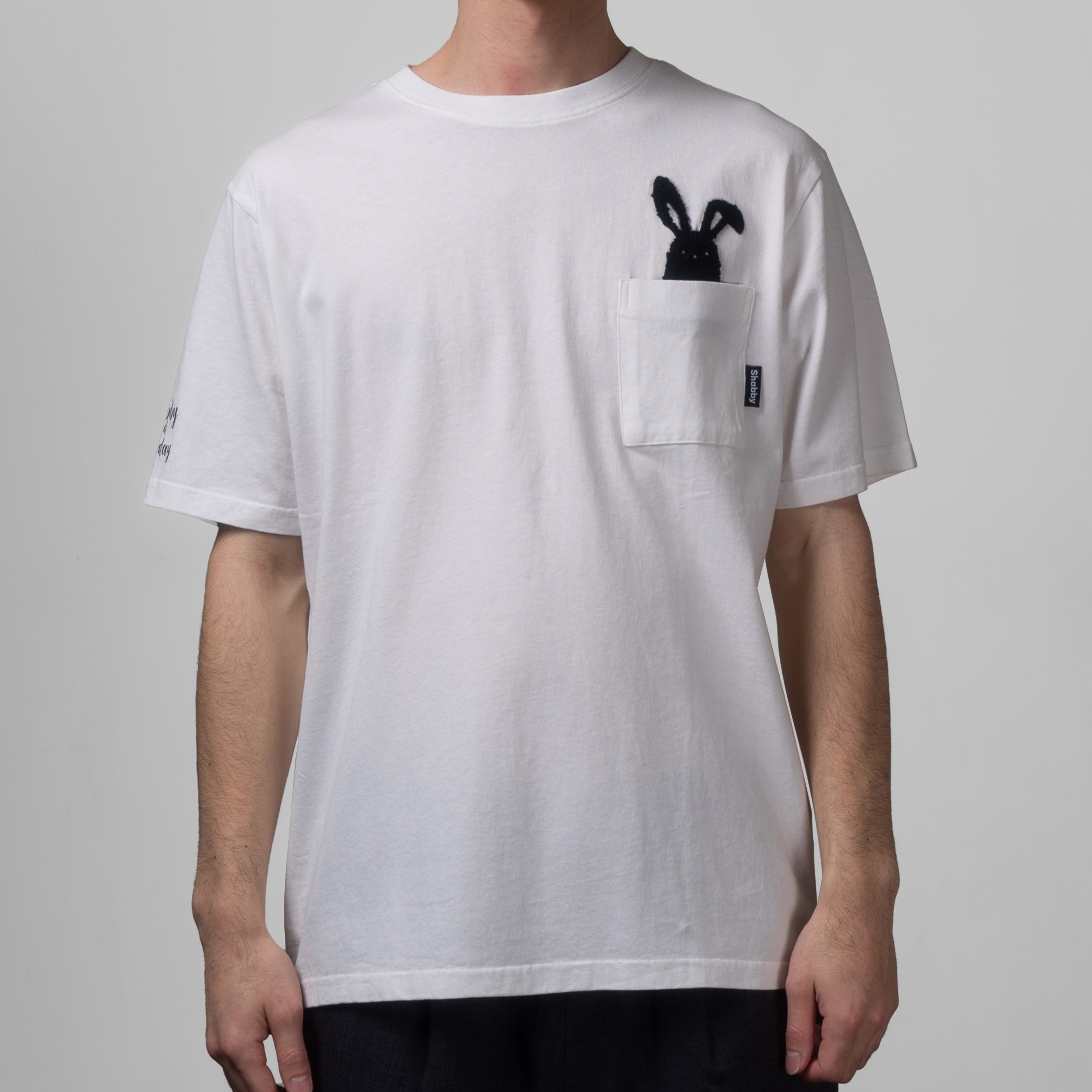 楽天市場】Shabby シャビーくん 虫取りプリント+さがら刺繍Tee Tシャツ