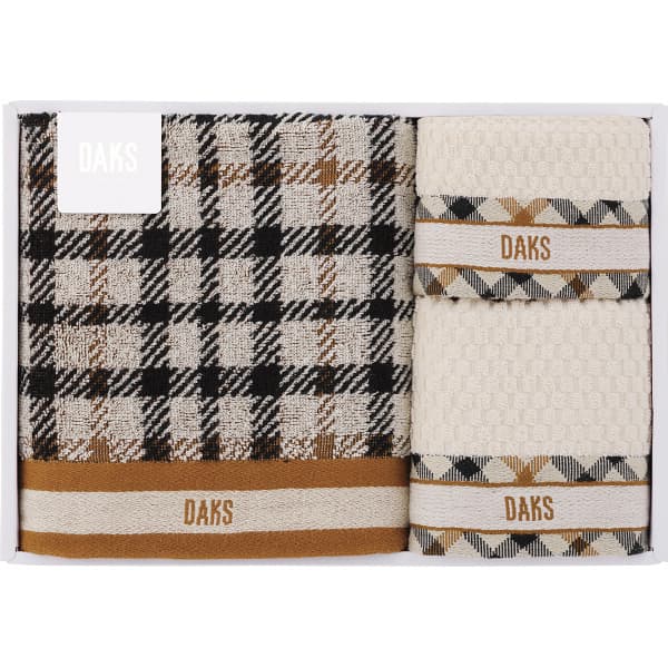 送料無料 送料込※沖縄・離島除く DAKS ダックス ダブルハウスチェック バス・フェイス・タオルハンカチセット 55-3089500 タオルギフト 香典返しギフト 志 内祝い 出産内祝い 入学内祝い 仏事 法事 法要 お返し 大量注文 法人様対応 4,366円