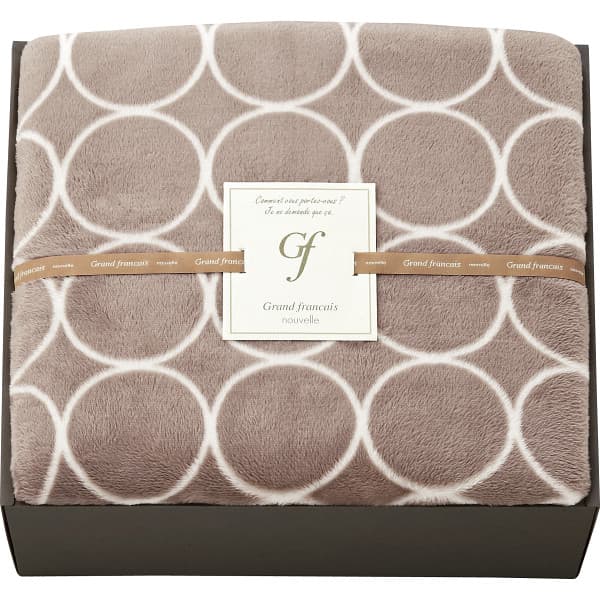 送料無料 グランフランセヌーベル ハイソフトタッチマイヤー毛布 グレージュ GFN8106 寝具 寝装品 香典返しギフト 志 内祝い 出産内祝い 内祝い 仏事 法事 法要 お返し 大量注文 法人様対応|エピソード 香典返し・ギフト
