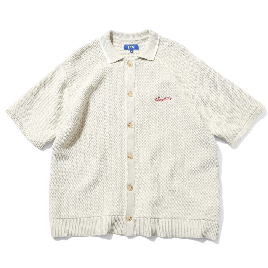 ラファイエット LFYT LAFAYETTE 半袖 プルオーバー 象牙色 SKATE 滑る LS260203