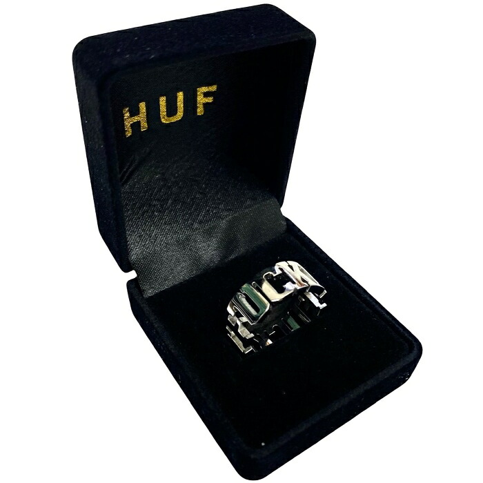 ハフ HUF リング 指輪 ゴールド シルバー GOLD SILVER ストリート STREET アメリカブランド