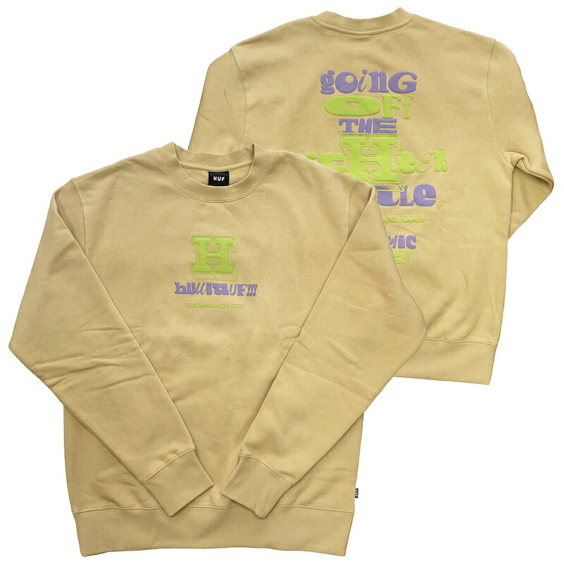 関税込み♪【HUF】× Bronze56K クルーネック スウェット 楽天市場】ハフ トレーナー HUF BRONZE 56K CREW NECK
