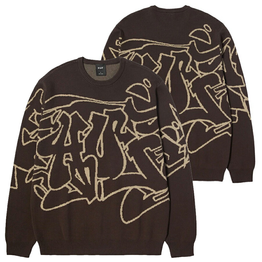 ハフ HUF セーター ニット SKATE スケート STREET ストリート アメリカブランド