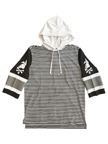 crooks＆castles メッシュフットボールT 7分袖 XXL ストリート