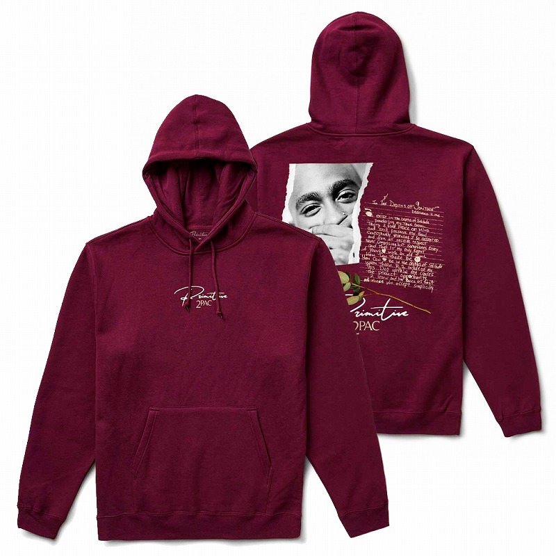 プリミティブ PRIMITIVE 2PAC パーカー プルオーバー メンズ HIPHOP スケート STREET ストリート アメリカブランド