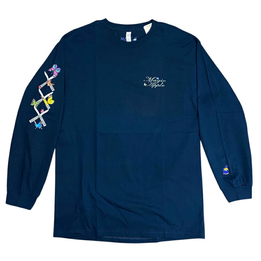 マジックアップル MAGIC APPLE ロンＴ 長袖 Ｔシャツ メンズ オリジナル ストリート ファッション