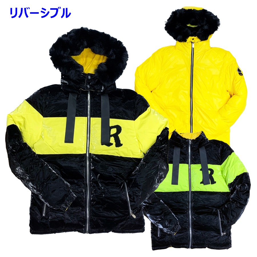 ディーエムティー DMT DENIM リバーシブル ジャケット 中綿 タイト フード着脱 3WAY ストリート STREET アメリカブランド|MAGIC APPLE