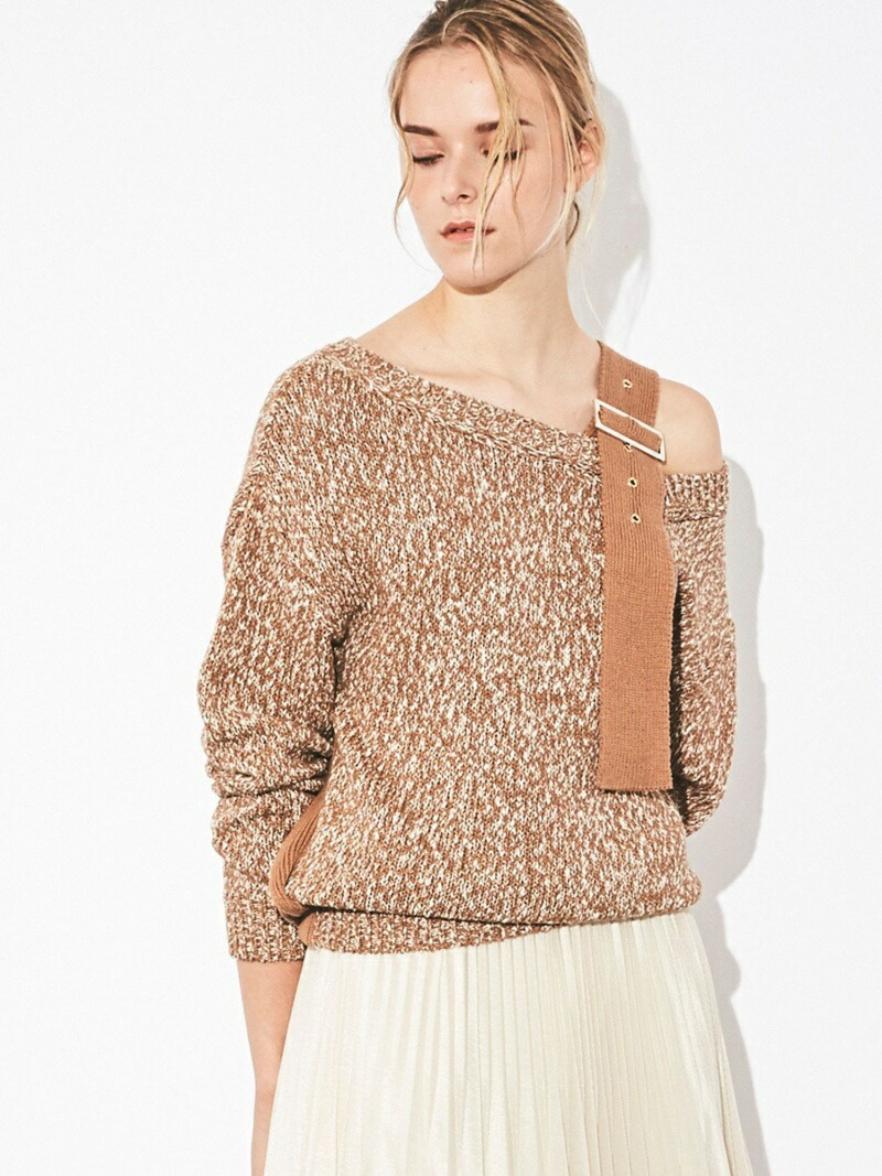 半額品 楽天市場 Sale 51 Off アシンメトリーベルトニット Epoca エポカ ザ ショップ ニット 長袖ニット ベージュ ネイビー Rba E 送料無料 Rakuten Fashion Epoca The Shop 大注目 Www Periltuocuore It